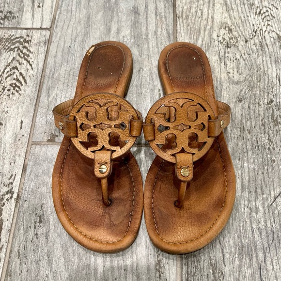 Tory Burch Shoes - Tory Burch Miller Sandals Tan